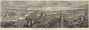 Vue aérienne de Dublin - English School