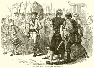 Un paysan goudronné et emplumé - English School
