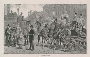 Un passage bondé