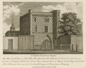 Une porte curieuse à Stepney - English School