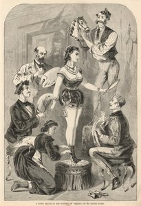 Une esquisse fantaisiste du mystère de la préparation pour la nuit de boxe - English School