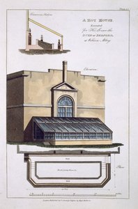 Une serre chaude exécutée pour son Altesse le Duc de Bedford à Woburn Abbey, 1806 - English School