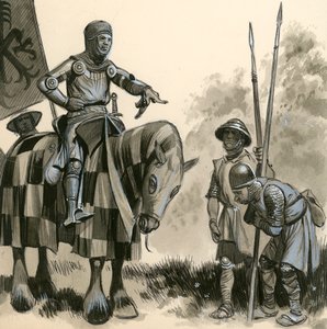 Un chevalier à l