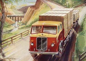 Un camion dévale vers Londres avec sa cargaison - English School