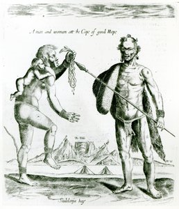 Un homme et une femme du Cap de Bonne-Espérance - English School