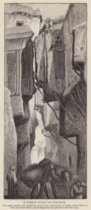 Une ruelle étroite à Damas