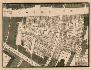 Plan des maisons détruites par l
