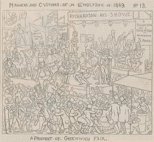 Une perspective de la foire de Greenwich
