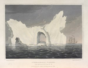 Un iceberg remarquable. Juillet 1818. Lat.74 & Long.64.O, de 