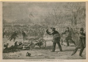 Un sauvetage sur la Serpentine par les hommes de la Royal Humane Society - English School
