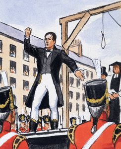 Un discours enflammé depuis la potence - English School