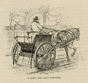 Un épandeur de sable et de sel - English School