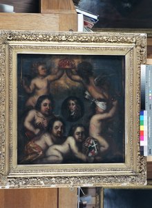 Une satire de Richard Cromwell se voyant offrir la couronne, c.1659