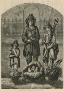 Une esquisse dans les rues de Londres