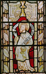 Une fenêtre sud représentant Saint Philippe