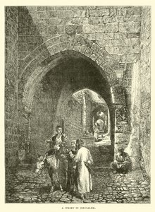 Une rue à Jérusalem - English School