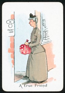 Un véritable ami (lithographie en couleur) - English School