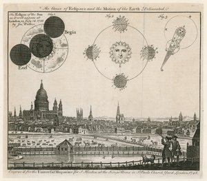 Vue de Londres. Publié en 1748