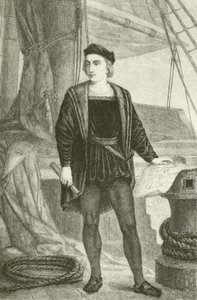 Un jeune Christophe Colomb (1451-1506), explorateur génois