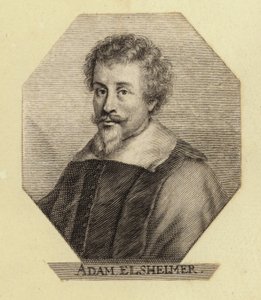 Adam Elsheimer, gravure par Johann Georg Waldreich - English School