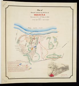 Plan du terrain couvert par l