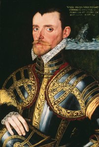 Amiral Sir Richard Hawkins (1532-1595), vers 1590 - English School