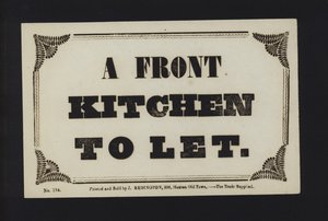 Annonce : Une cuisine avant à louer