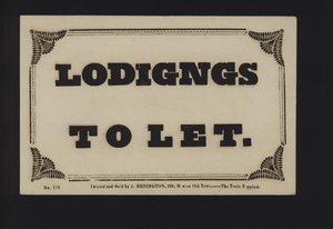Annonce : Chambres à louer
