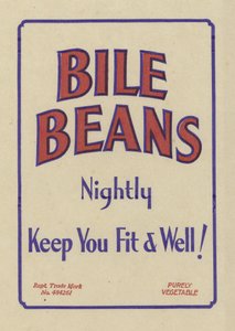 Publicité pour Bile Beans - English School