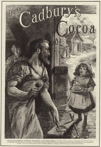 Publicité pour le cacao à boire Cadburys