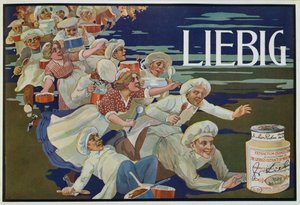 Publicité pour Extractum Carnis Liebig