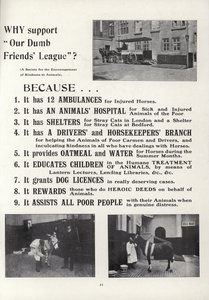 Publicité pour la Ligue de Nos Amis Muets - English School