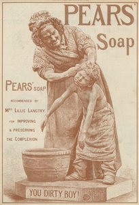 Publicité pour le savon Pears - English School