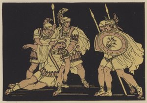 Énée et le corps de Lausus