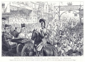 Après le Mariage, 10 février 1840, En Route pour Windsor - English School