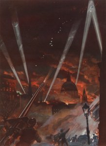 Raid aérien sur Londres pendant le Blitz, Seconde Guerre mondiale