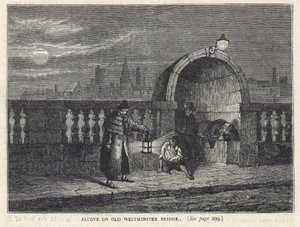 Alcôve sur le pont de Westminster