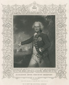 Alexander Hood, 1er vicomte Bridport, illustration de 