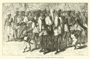 Alfuros de Gilolo, une des îles Moluques - English School