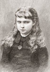 Alix de Hesse et du Rhin plus tard Alexandra Feodorovna - English School