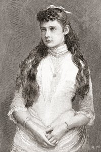 Alix de Hesse et du Rhin plus tard Alexandra Feodorovna - English School