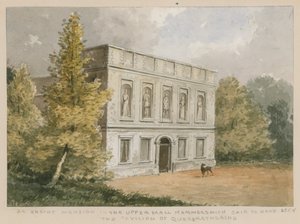 Un ancien manoir dans le haut mall, Hammersmith, dit avoir été le pavillon de la reine Katherine - English School