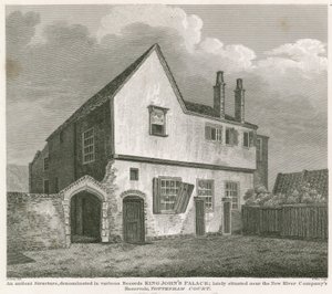 Une structure ancienne dénommée dans divers documents Palais du Roi Jean - English School