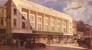 Une élévation de design classique, 1935 - English School