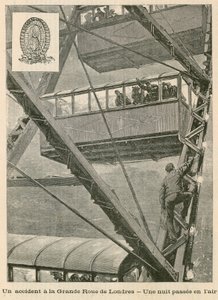Un incident sur la Grande Roue à Londres - une nuit dans les airs - English School
