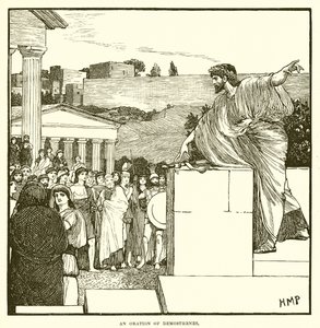 Une oraison de Démosthène