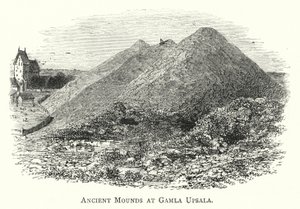 Anciens tumulus à Gamla Upsala