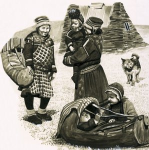 Peuples anciens du monde : Lapons - English School