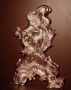 Chenets par Philip Jacob Drentwelt, 1747-49