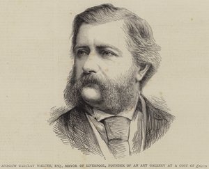 Andrew Barclay Walker, Esquire, maire de Liverpool, fondateur d